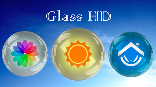 Android application Glass HD - Icon Pack screenshort