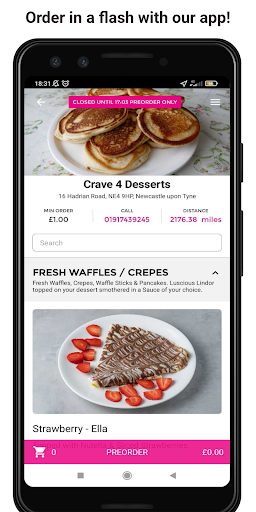 Android application Crave 4 Desserts screenshort