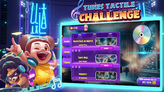 Tunes: Tactile Challenge
