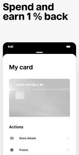 Trade Republic: Broker & Bank Screen 3
