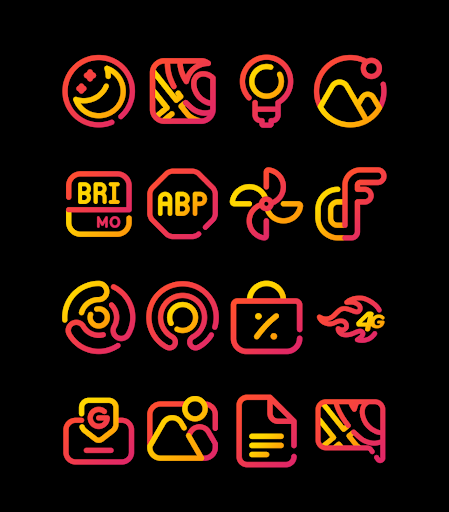 Screenshot of Red Carpet - Lines Icon Pack