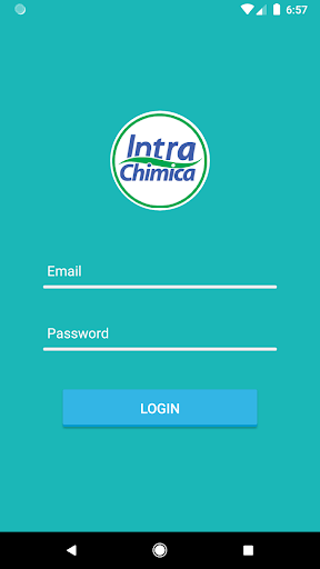 Android application Intra Chimica screenshort