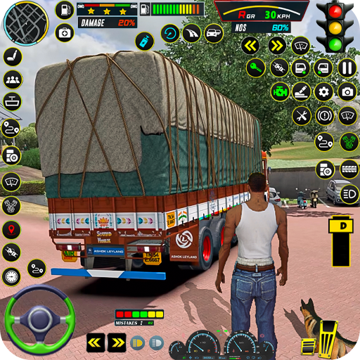 Indian Lorry Truck Driving 3d