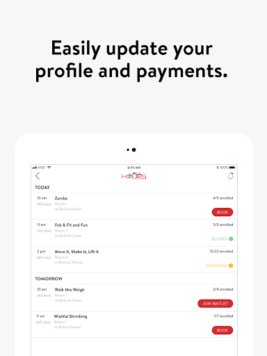 Screenshot of All Hours Fitness