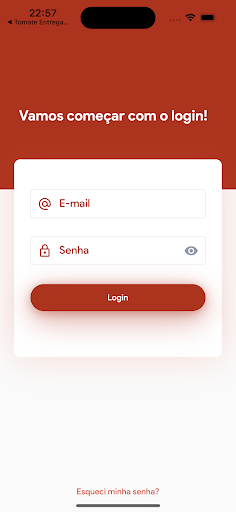 Android application Tomate Empresa screenshort
