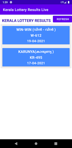 Kerala Lottery Results Live