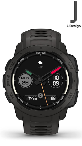 Android application JJ-Analog010 Watch Face screenshort