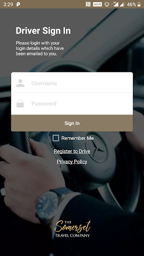 Android application Somerset Driver screenshort