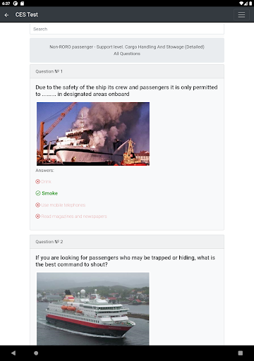 Non-RORO passenger CHaS Supp