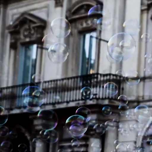 bubble video wallpaper logo