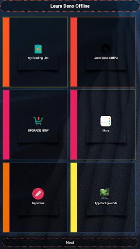 Deno Web Framework Screen 2