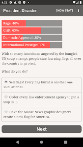 President Disaster poster 6