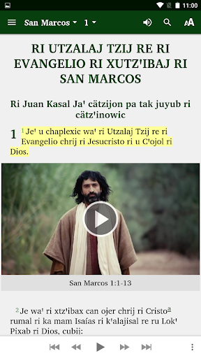 Android application K'iche' Bible (trad orth) screenshort