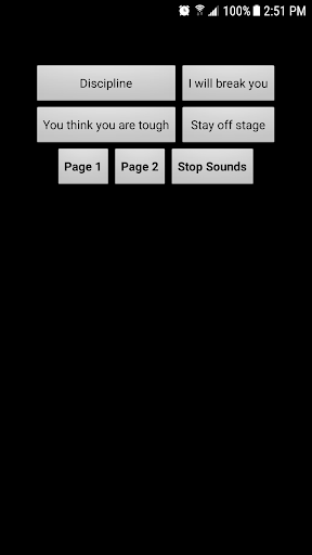 Esteban Winsmore Soundboard Screen 3