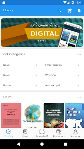 Android application SMP Negeri 1 Mungkid screenshort
