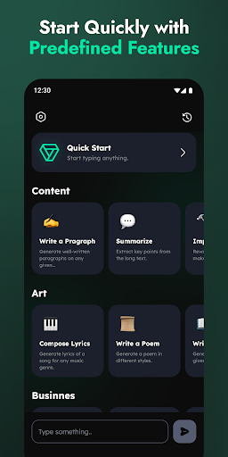 AI ChatBot Assistant Screen 3