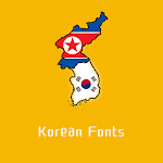 Cover Image of Download Korean Fonts: Download Free Korean Fonts 1.2 APK