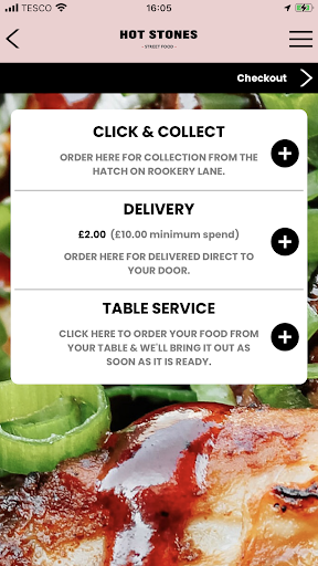 Hot Stones street food Screen 2