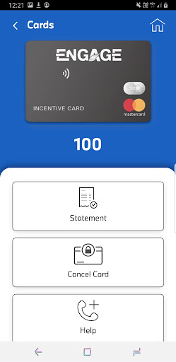 Engage Rewards Platform Screen 2