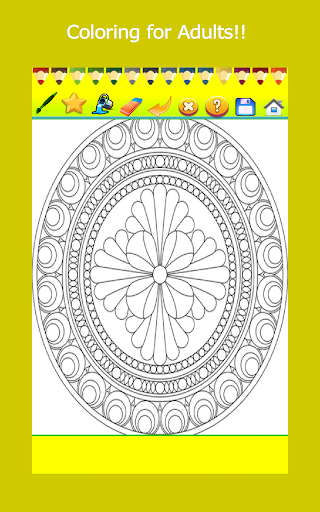Mandala Coloring Book Color M