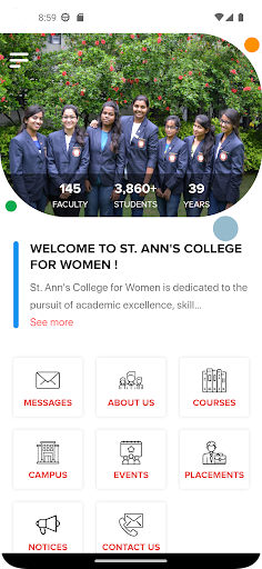 Android application St. Anns screenshort