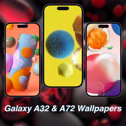 Galaxy A32 & A72 Wallpaper logo