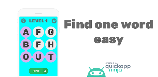 Find One Word Easy Screen 2