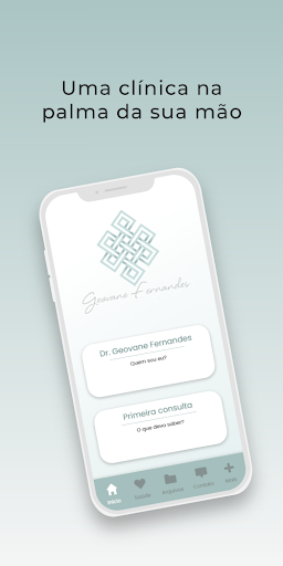 Android application Dr. Geovane Fernandes screenshort