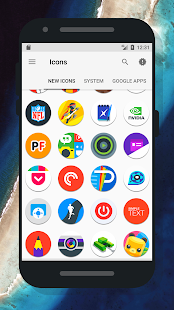 Oreo 8 - Screenshot ng Icon Pack