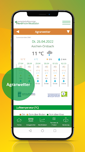 Android application NRW Agrar screenshort