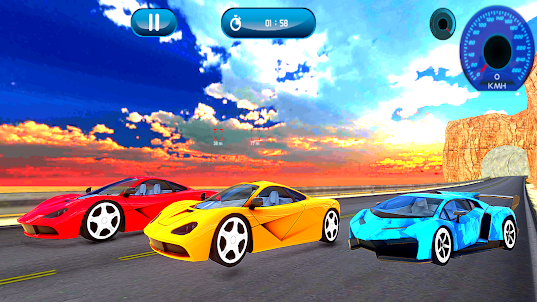 Crazy Car Racing Stunt Game 3D