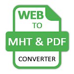 Cover Image of Download Web To Mht And Web To PDF Converter 1.0 APK