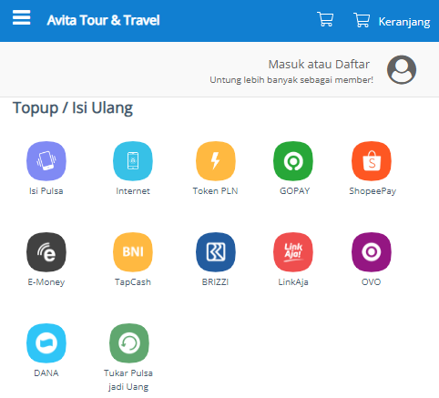 Avita Tour & Travel Screen 2