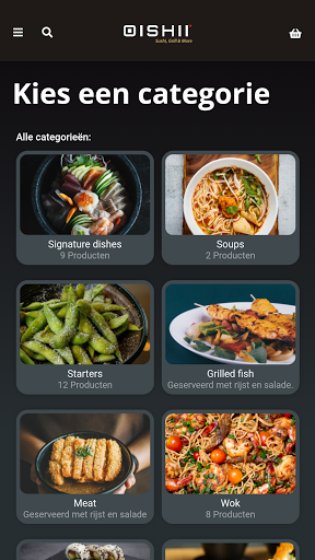 Android application Oishii - Sushi, Grill & More screenshort