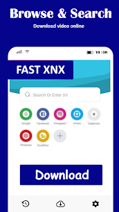 XNXBrowse with Video Downloader & XNX Video For Android 1