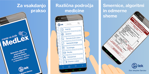 Android application MedLex screenshort