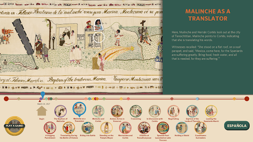 Android application La Malinche screenshort