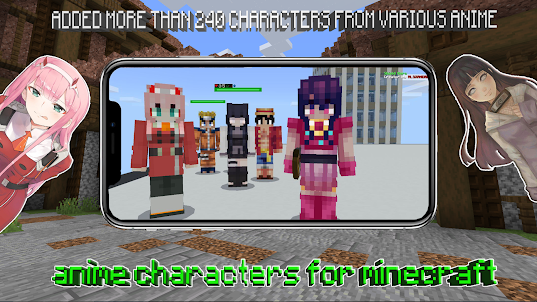 Anime for minecraft