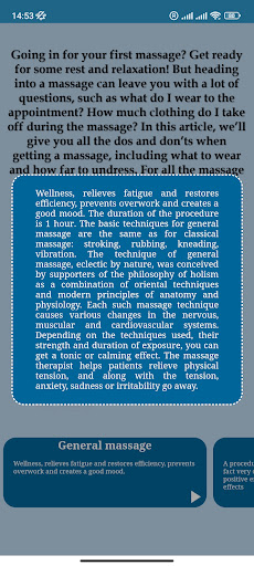 Massage etiquette