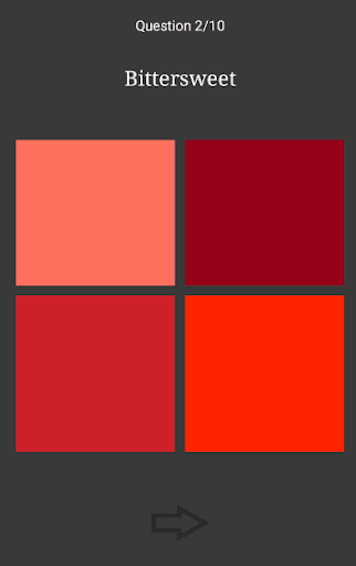 Android application Learn Color Shades Names screenshort