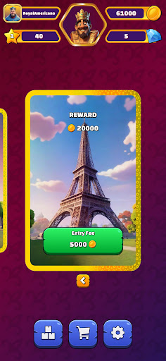 Royal Americano - Rummy Game Screen 2