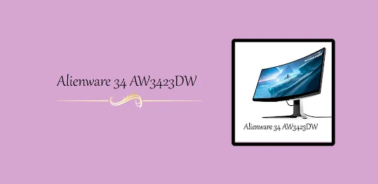 Alienware 34 AW3423DW screen