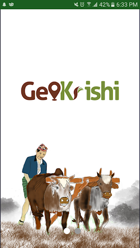 Android application Geokrishi Farm (जियो-कृषि) screenshort