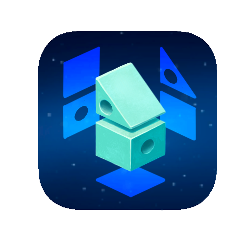 Tangram 3D: space zen puzzle! Logo