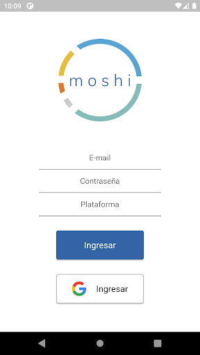 Android application moshi screenshort