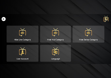 Captura de Pantalla 16 itel Smarters Player - Mobile android