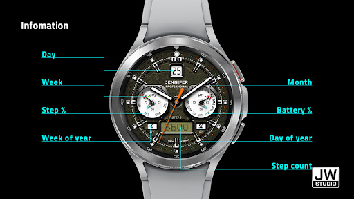 JW026 jwstudio watchface Screen 2