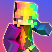 Rainbow Skin For Minecraft PE
