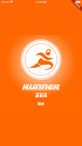 Android application RUNNER SVA screenshort