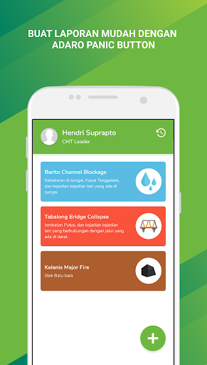 Adaro Panic Button Screenshot